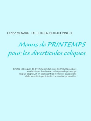 cover image of Menus de printemps pour les diverticules coliques
